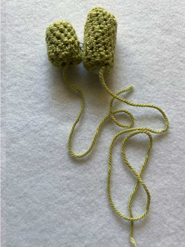 lady finger crochet cactus
