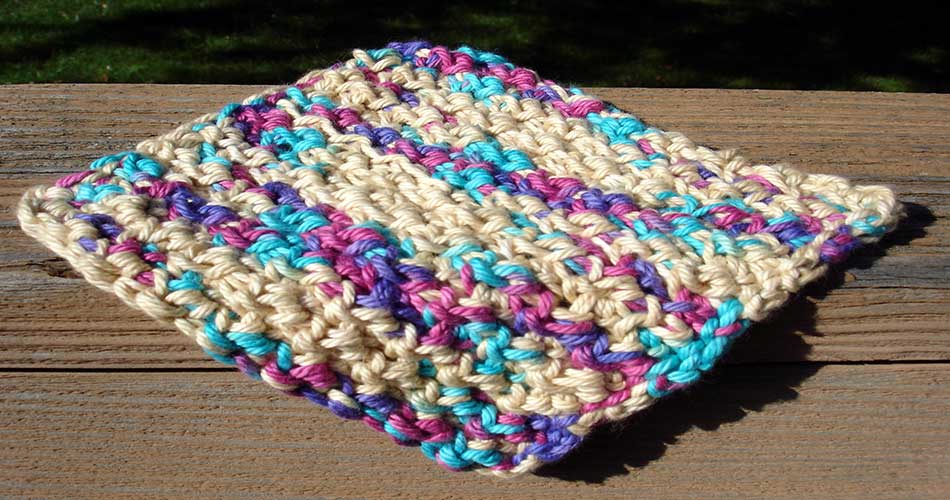 is crochet good for your brain? try this colorful pattern.
