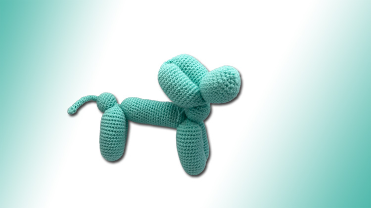 balloon dog amigurumi pattern