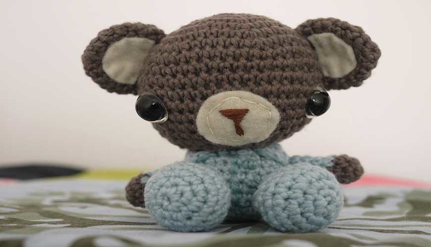 cute crochet amigurumi bear
