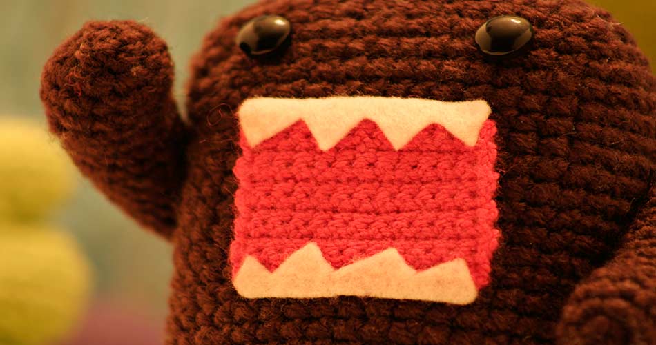 Amigurumi crochet monster